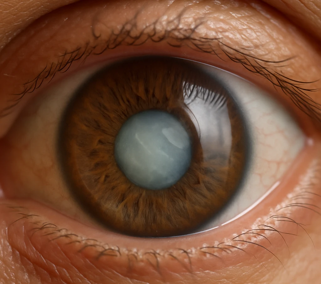 ojo con cristalino opaco ojo con cristalino opaco